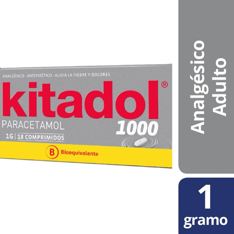 KITADOL COM 1 GR X 18 (BE)