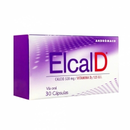 ELCAL-D CAP 320 MG+VIT D X 30