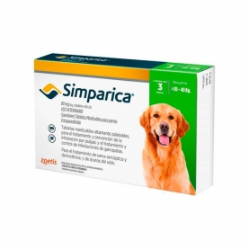 SIMPARICA COM MAST 80 MG X...