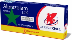 ALPRAZOLAM COM 0,5 MG X 30...