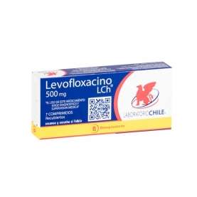 LEVOFLOXACINO COM 500 MG X 7 CHILE (BE)