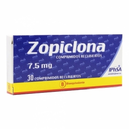 ZOPICLONA COM 7,5 MG X 30 IPHSA (BE)