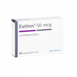 EUTIROX COM  50 MCG X 50