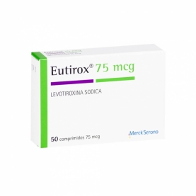 EUTIROX COM 75 MCG X 50