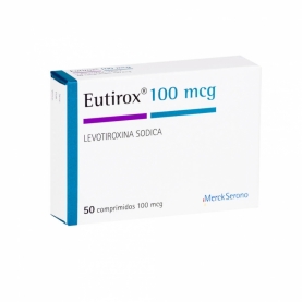 EUTIROX COM 100 MCG X 50