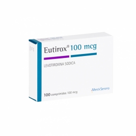 EUTIROX COM 100 MCG X 100