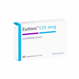 EUTIROX COM 125 MCG X 50