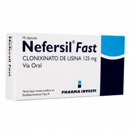 NEFERSIL FAST CAP 125 MG X 10