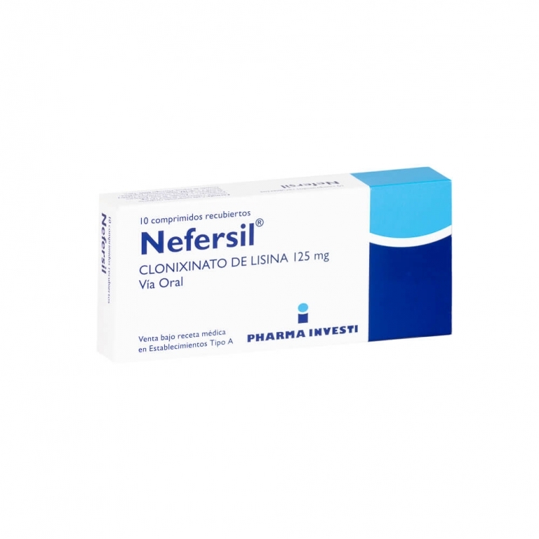 NEFERSIL COM 125 MG X 10