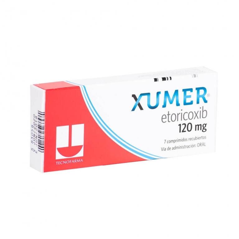 XUMER COM 120 MG X 7