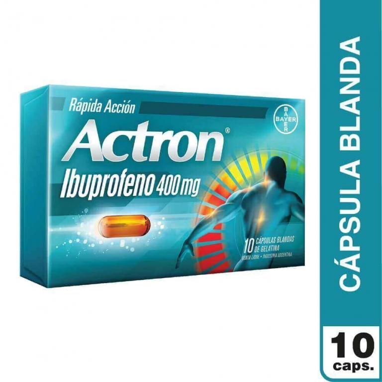 ACTRON CAP 400 MG X 10