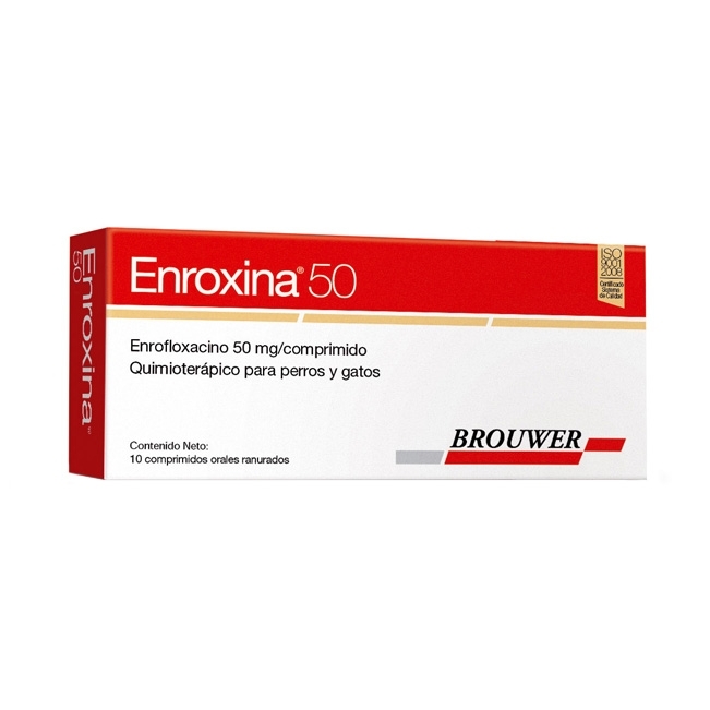 ENROXINA COM 50 MG X 10