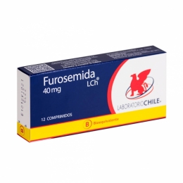 FUROSEMIDA COM 40 MG X 12 CHILE (BE)