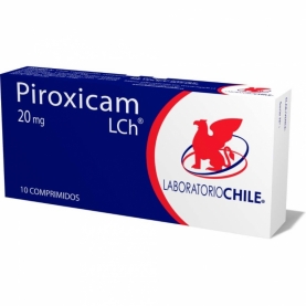 PIROXICAM COM 20 MG X 10 CHILE