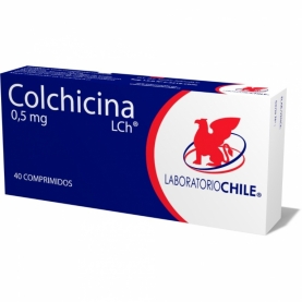 COLCHICINA COM 0,5 MG X 40...