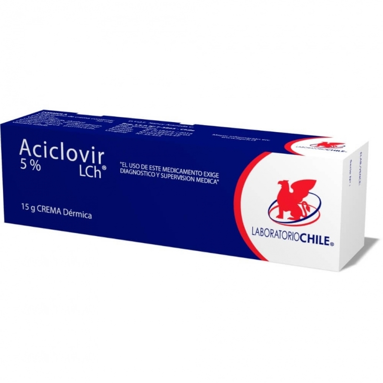 Aciclovir 5% x 15 g Crema Dérmica