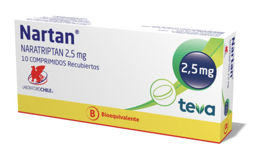 NARTAN COM 2,5 MG X 10 (BE)