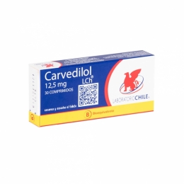 CARVEDILOL COM 12,5 MG X 30 (BE)