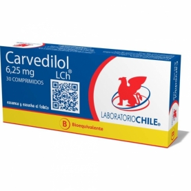 CARVEDILOL COM 6,25 MG X 30...