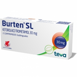 BURTEN SL COM 30 MG X 2