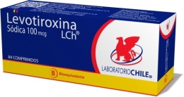 LEVOTIROXINA COM 100 MCG X 84 (BE)