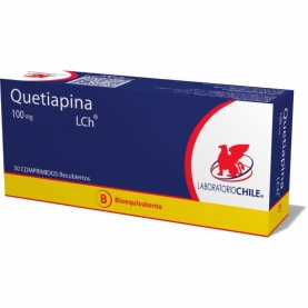 QUETIAPINA COM 100 MG X 30...