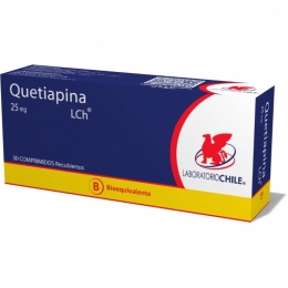 QUETIAPINA COM 25 MG X 30 (BE)