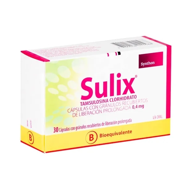 SULIX CAP 0,4 MG X 30 (BE)