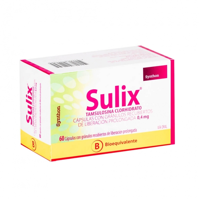 Sulix 0,4 mg x 60 cápsulas con granulos recubiertos de LP