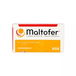 MALTOFER COM MAS 100 MG X 30