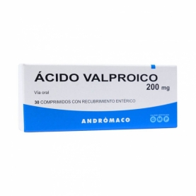 ACIDO VALPROICO COM 200 MG...