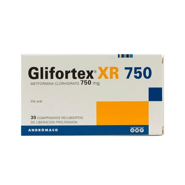 GLIFORTEX XR COM  750 MG X 30