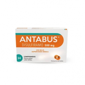 ANTABUS COM 500 MG X 24