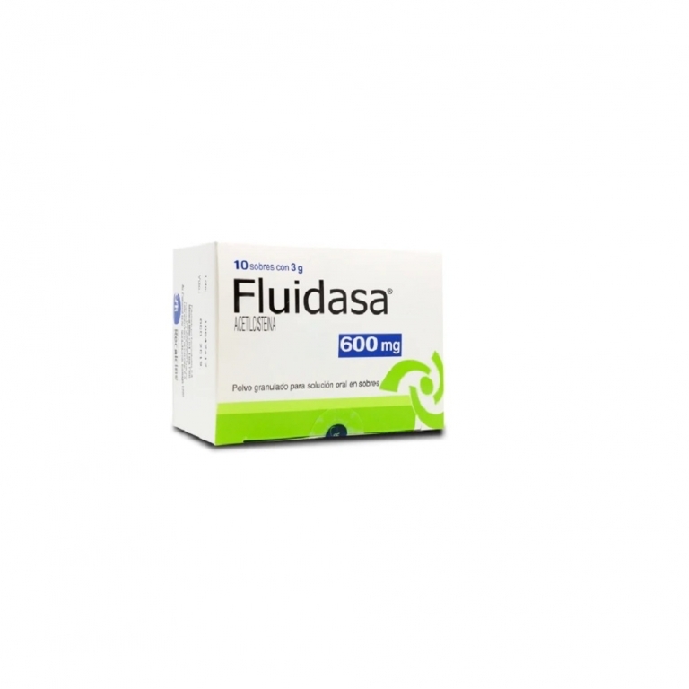 FLUIDASA SBR 600 MG X 10