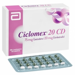 CICLOMEX-20 CD COM X 28