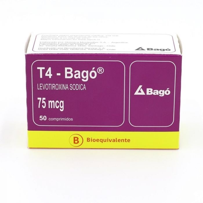 T4-BAGO 75mcg X50COM.FLEXIDOSIS