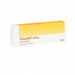 CERAZETTE COM 75 MCG X 28