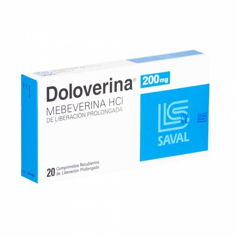 DOLOVERINA COM 200 MG X 20