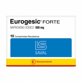 EUROGESIC FTE COM 550 MG X...