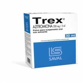 TREX SUS 200MG/5ML X 15 ML