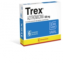 TREX COM 500 MG X 6 (BE)