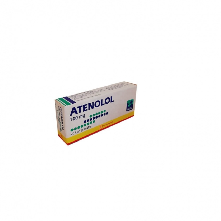 Atenolol 100 mg x 20 Comprimidos