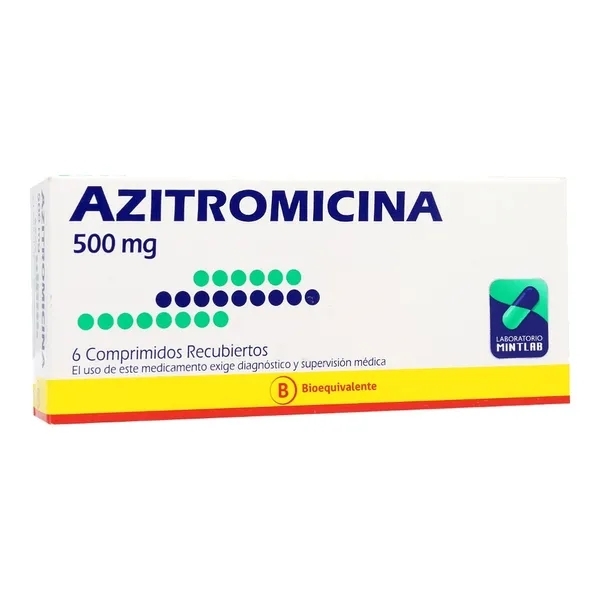 AZITROMICINA COM 500 MG X 6 MINT