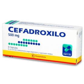 CEFADROXILO CAP 500 MG X 8 MINT