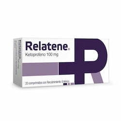 RELATENE COM 100 MG X 10