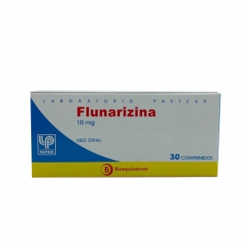 FLUNARIZINA COM 10 MG X 30...