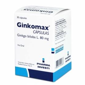 GINKOMAX CAP 80 MG X 30