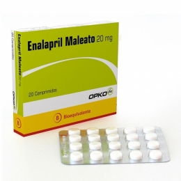 ENALAPRIL COM 20 MG X 20 