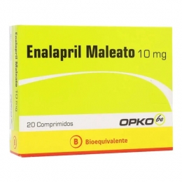 ENALAPRIL COM 10 MG X 20 