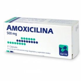 AMOXICILINA CAP 500 MG X 21...